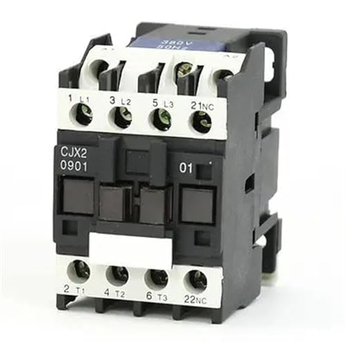 Contacteur AC CJX2-0901 pour automatiser l'atelier avec bobine triphasé 380V
