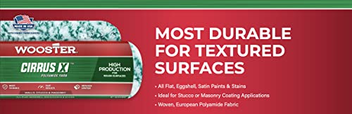 Wooster Brush 14 Inch R185 Cirrus X 3/4 Nap - Pack Of 6 #TOP1