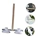 DOITOOL 3pcs Parrot Shower Rack Cup Portable Pine Material Stand for Birds for Outdoor Use Exercise and Training Activities