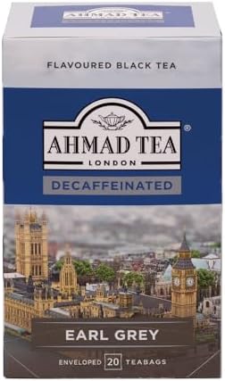 Ahmad Tea Decaffeinated Earl Grey Tea - 20 Teabags