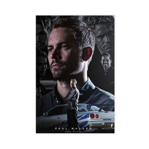 Poster Paul Walker 21 sur toile déco murale 60x90 cm