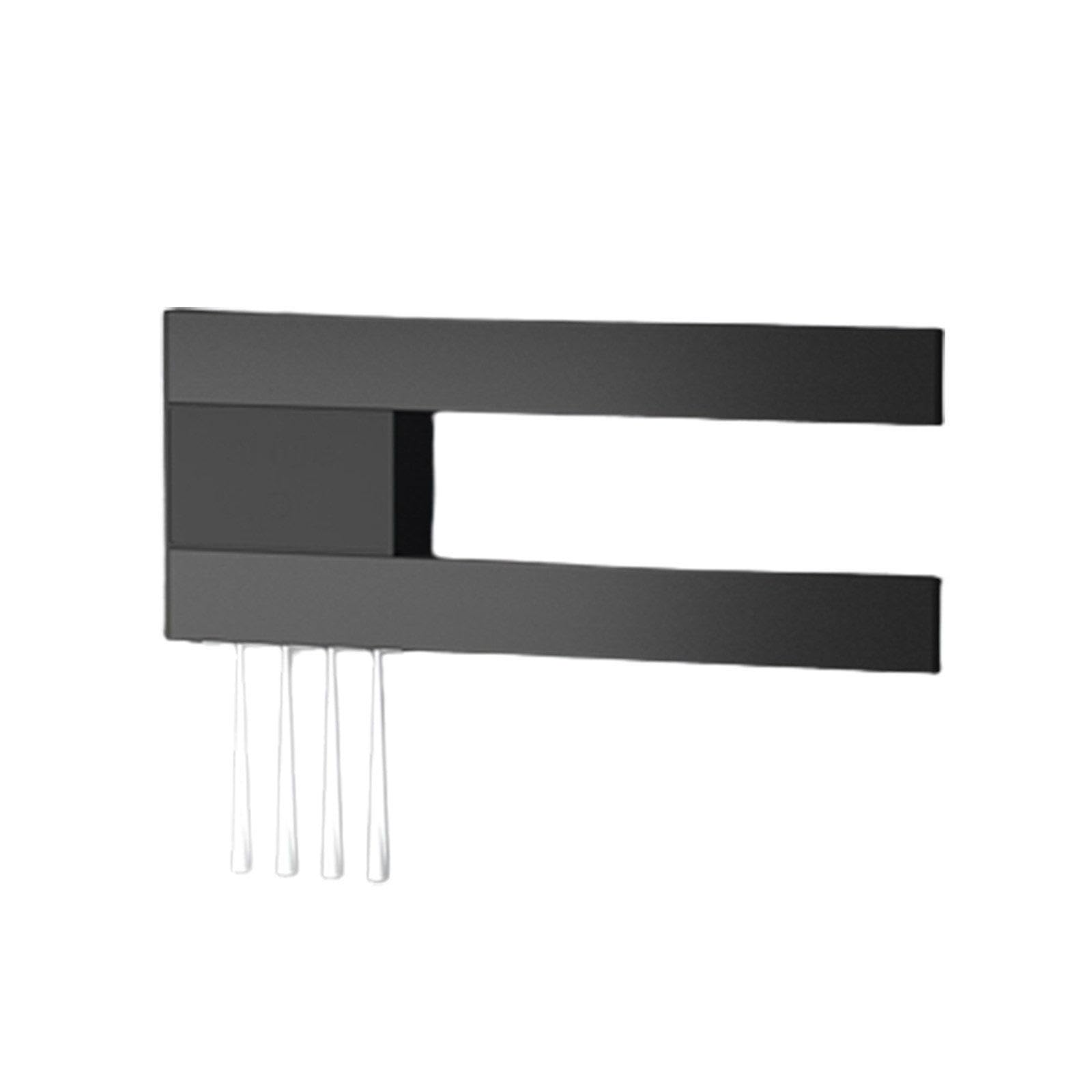 Spazzolino da Denti Asciugatura spazzolino Porta spazzolino Asciugamano Spazzolino Elettrico Porta spazzolino UV per Bagno,Black