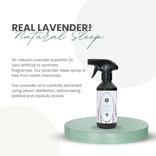 Joy Aroma Natural Lavender Pillow & Room Spray 250ml – Calming Sleep Mist with 100% Pure Essential Oil – Relaxing Aromatherapy for Better Sleep - Image 3
