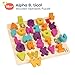 B. toys – Alpha B. Tical – Wooden Alphabet Puzzle – 26 Letter Pieces – Chunky Wooden Puzzle – Educational Toys for Toddlers, Kids – 18+ Months