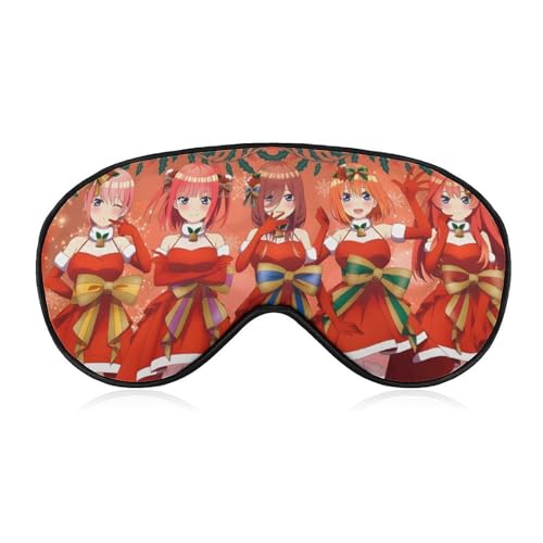 五等分の花嫁 アイマスク キャラクター アニメ アイマスク 睡眠用 かわいい 睡眠改善 遮光 柔らかい 眼精疲労 目元疲労回復 安眠マスク 圧迫感なし 子供 男女兼用 ギフト