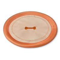 Amazon Basics Hundefrisbee, Leicht, Biegsam, Schwimmt auf Wasser, Frisbee für Hunde, für Sport im Freien, Beweglichkeitstraining, Fangen, 1er-Pack
