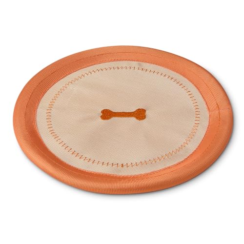 Amazon Basics Hundefrisbee, Leicht, Biegsam, Schwimmt auf Wasser, Frisbee für Hunde, für Sport im Freien, Beweglichkeitstraining, Fangen, 1er-Pack