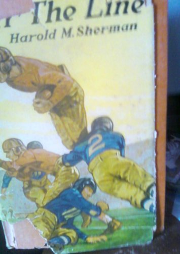 OVER THE LINE BY HAROLD M. SHERMAN `1929 B007J5N04M Book Cover