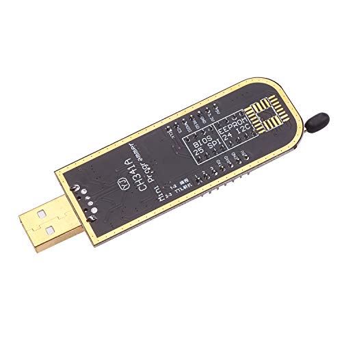 KKmoon CH341A USB Programmer EEPROM BIOS Flasher Circuitos lógicos programáveis ​​com SOP8 Flash Cli