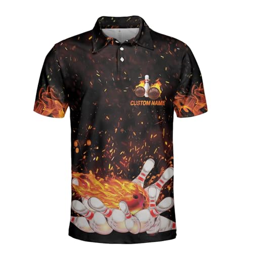 Personalized Bowling Shirts for Men and Women, Bowling Shirts Unisex, Custom Bowling Jersey Gift for Bowler3