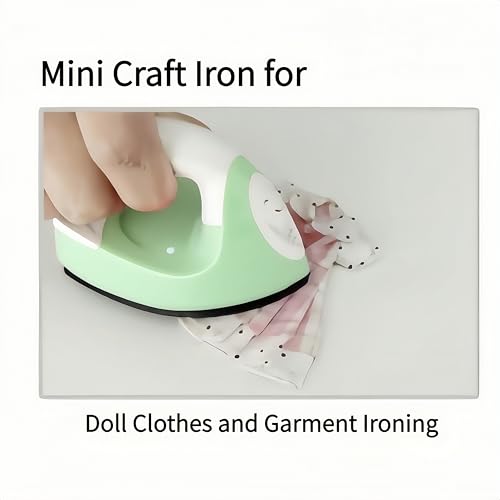 Plancha Mini Verde para Termofijado DIY con Enchufe US miniatura 2