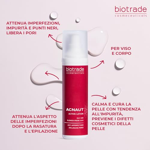 Biotrade Acnaut Lozione Attiva Per Pelle Grassa Con Tendenza A Sfoghi, Riduzione Dei Pori Dilatati E Ostruiti - 2