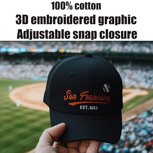 Classic Vintage Embroidered Fashionable Baseball Cap for Men Women Teenager Cap City Hat Adjustable with Gift Box