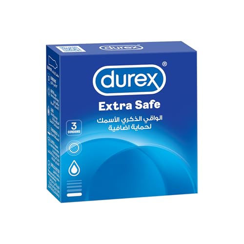 Durex Boîte de 3 Préservatifs Topsafe Extra Lubrifiés