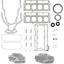 LS Head Gasket Kit with LS9 7-Layer MLS Gaskets FIT 1997-2007 Corvette Silverado Sierra 4.8L 5.3L 5.7L 6.0L Gen III V8, 4.100" Bore Replaces 12622033 Head Bolts & Intake Gaskets Not Included - 1 Set