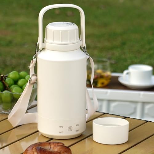 Deerou �d�C�P�g�� �|�[�^�u�� �[�d�� 4�i�K���x���� AI���� �g���x���P�g�� ���^ 8���ԕۉ� �Ԓ��� ��l��炵 ���s �󕰂��h�~ �d�C�����J�b�v �d�C���X�[�v�W���[ (PP���h�����N�L���b�v,�z���C�g)