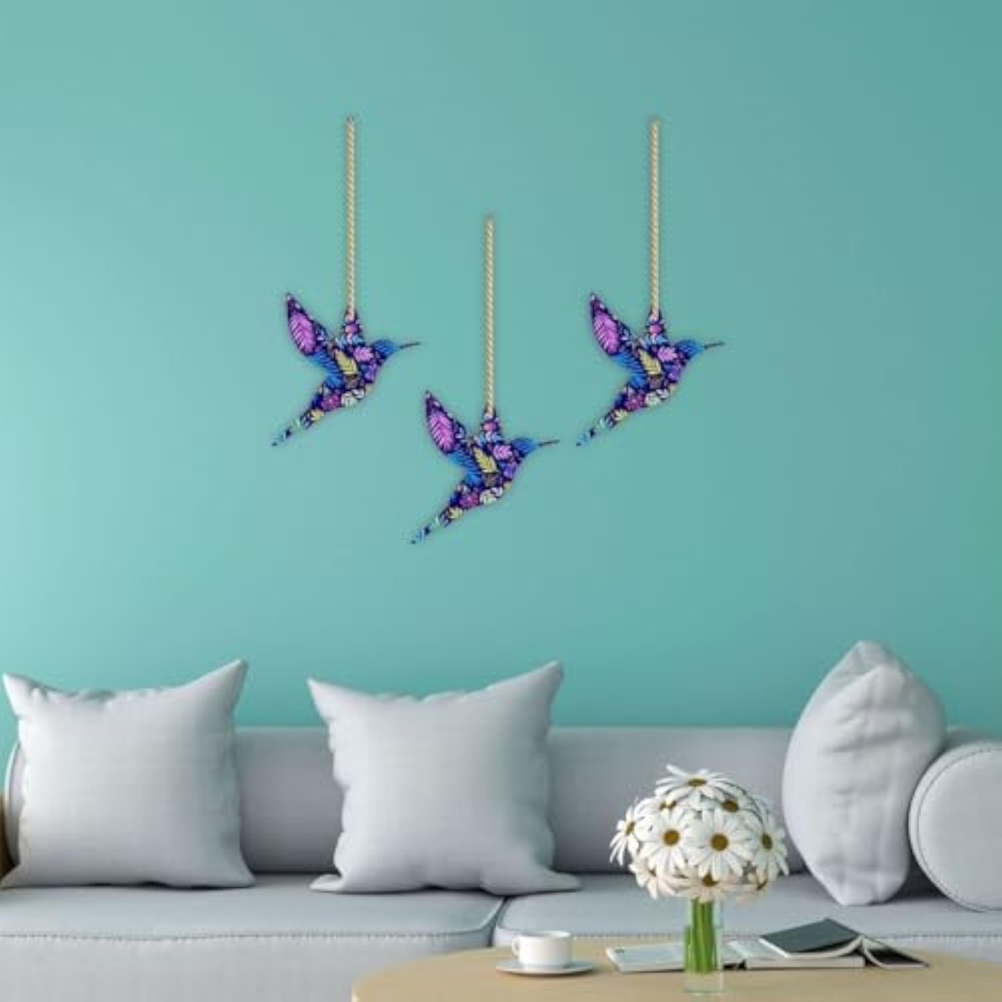 Flying Tiny Bird MDF Showpiece for Home Decoration
