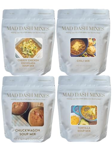 Tex Mex Soup Bundle 4 Pack Enchilada, Tortilla, Chuckwagon &