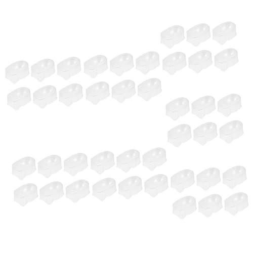 Ipetboom Caja de polvo de inmersión de uñas, 42 unidades, accesorios de línea sonriente, cajas organizadoras, bandeja de inmersión para uñas,