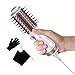 MINI Warmluftbürste Fönbürste Rundbürstenföhn MINI, Haarbürste elektrisch, Travel 4-in-1 Haarföhn Bürste und Styler Volumizer, Heissluftbürste, Haarglätter Bürste