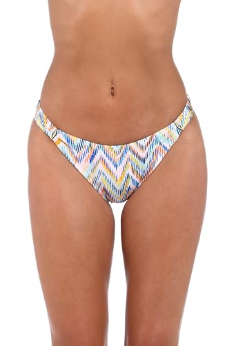Sunshine 79 Women's French Cut Bikini Swimsuit Bottom, Multi//Soul Wave,