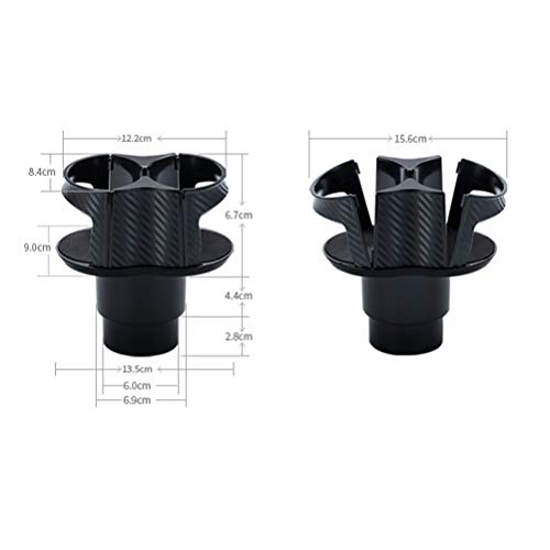 Support De Tasse De Boisson De Voiture pour Le Support De 2 Tasses, Boisson Non Alcoolisée Multifonctionnelle Peut Support De Stockage Réglable De Cendrier De Support De Bouteille De Café - Image 7