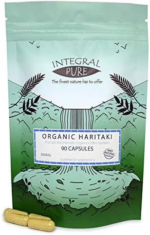 Harititaki Veggie Capsules | 500mg Capsules | Organic Certified (90)