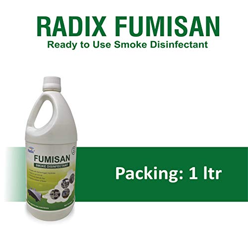 Image of RADIX FUMISAN Ready To Use Smoke Machine Disinfectant Solution, Use With Thermal Fogger Machine (1 Ltr)