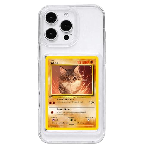 Étui iPhone 16 Pro transparent pour afficher vos cartes One Piece en tournoi
