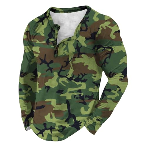T-shirt d'été à manches longues pour homme : protection solaire et style camouflage