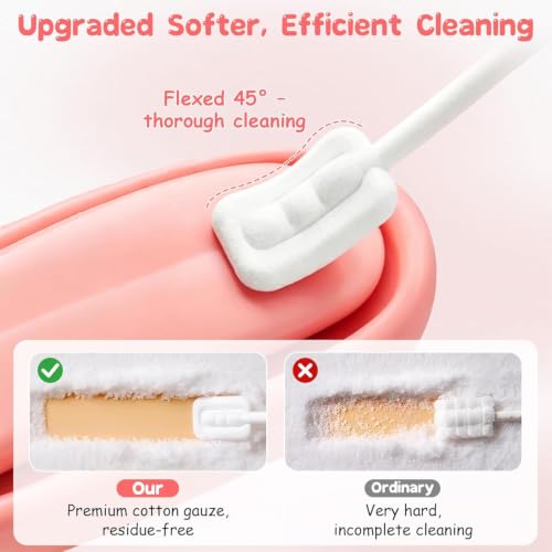 Image of Baby Tongue Cleaner, Newborn Toothbrush Disposable Oral Cleaner 52Pcs