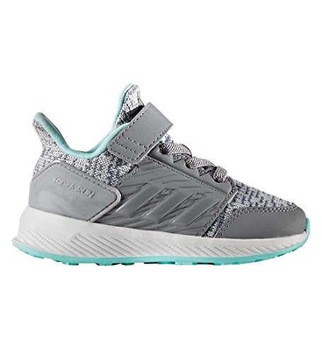 Chaussures adidas RapidaRun Lux Infant légères et respirantes aqua gris 9