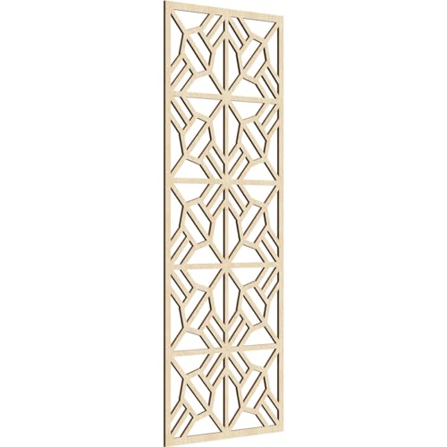 Image of Auburn Decorative Pierced Fretwork Wood Wall Panels, 31 3 /8 inchW x 79 3 /8 inchH x 3 /8 inchT, Birch