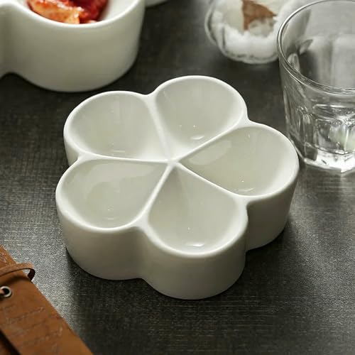 YLCYDLYU Teller Set Hotelrestaurant Keramikplatte Geschirr Snackteller-5,5 Zoll.-A