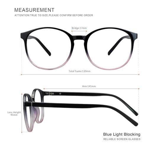 Image of Vintage Round Progressive Multifocal Presbyopic Glasses, Photochromic Gray Sunglasses for Men Women Readers (+0.00 /+1.50 Magnification)