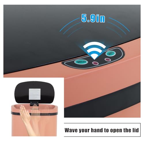 Basurero de Cocina BestOffice con Tapa Automática 50L miniatura 3
