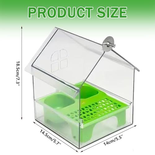 Mangeoire cage perruches sans gâchis pour stopper les projections de graines