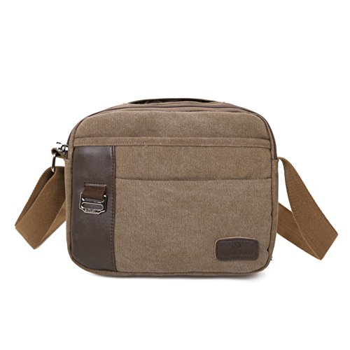 Sac à main en diagonale unisexe en toile souple et grand sac de sport de loisirs-C