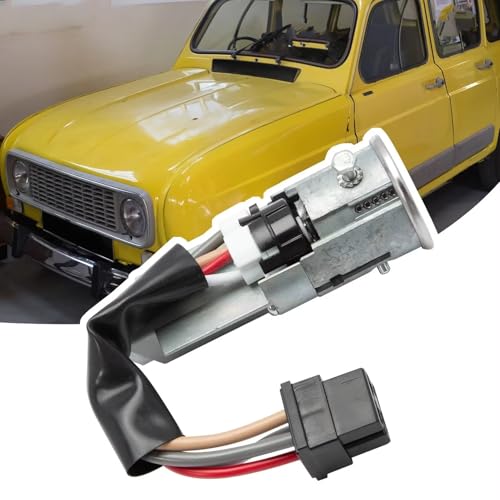 Bloqueo de encendido para Renault 4 y 6 interruptor de arranque con llaves 7701348151 4