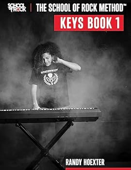 Paperback The School Of Rock Method - Keyboard Book One Book