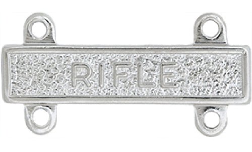 Qualification Bar Metal - Non-Subdued (Shiny) - Full Size. RIFLE
