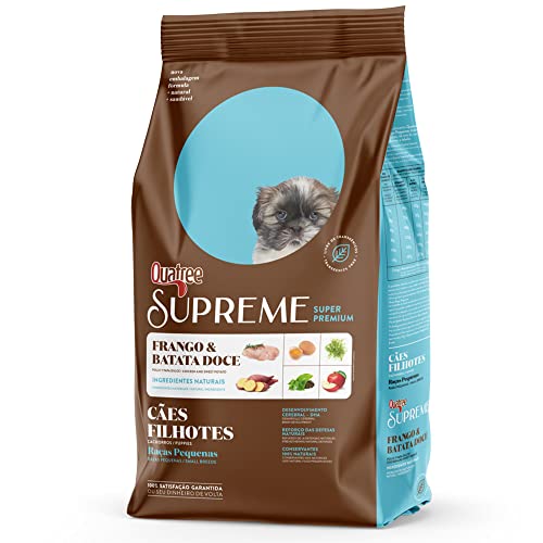 Ração Quatree Supreme para Cães Filhotes de Raças Pequenas - 3kg