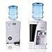 Nutrichef Countertop Water Cooler Dispenser - Hot & Cold Water, with Child Safety Lock. (White)