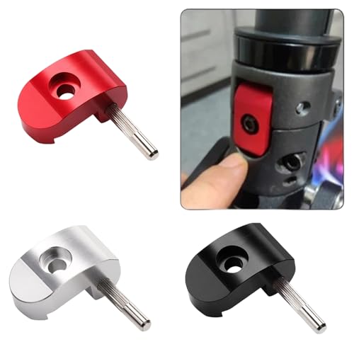 Wilgure Gancho frontal para scooter eléctrico, bolsa para gadget, gancho frontal, gancho de transporte, juego de montaje para scooter eléctrico