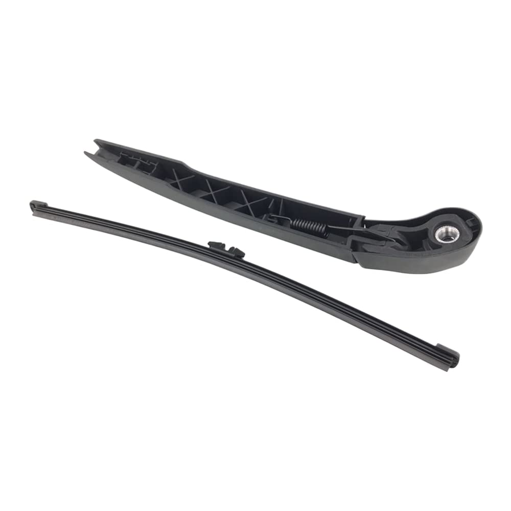 Riloer 1 limpiaparabrisas trasero + brazo limpiaparabrisas para compatible con BMW X3 (F25) 2011 2012 2013 2014 2015 2016 2017, 61627213242, 61627213241, 61627161030, 1510115