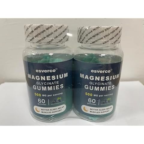 Magnesium Glycinate Gummies, Natural Strawberry Flavor, 120 Count Cover