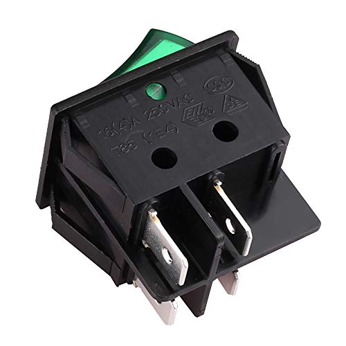 CLDIY DPST 4 pin 2 posizioni on/off, luce a LED