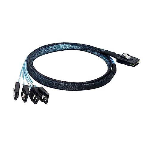 Câble Mini vers SSD externe UKCOCO 0.5m cordon plat flexible pour disque dur