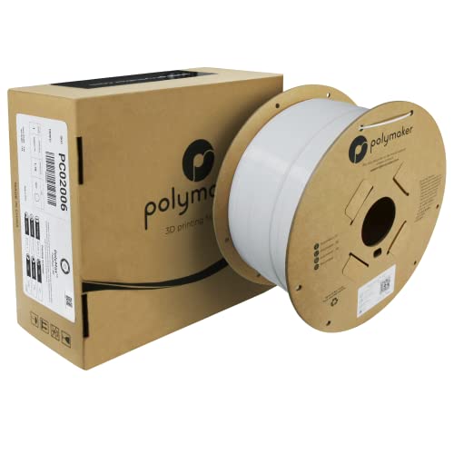 Image of Polymaker Polymax Tough PC Filament 1.75mm 3kg White