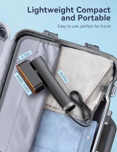 Image of Sundu Steamer for Clothes Portable 2-in-1 Travel Steamer Iron for Clothes